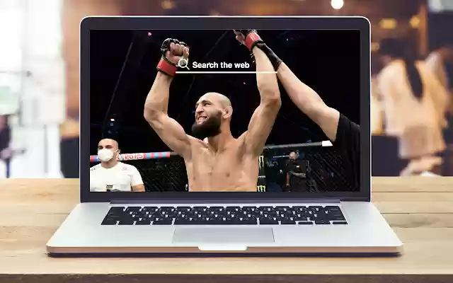 Khamzat Chimaev HD Wallpapers UFC Theme  from Chrome web store to be run with OffiDocs Chromium online
