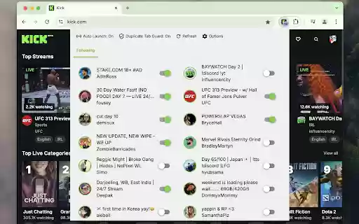 Kick Signal  from Chrome web store to be run with OffiDocs Chromium online