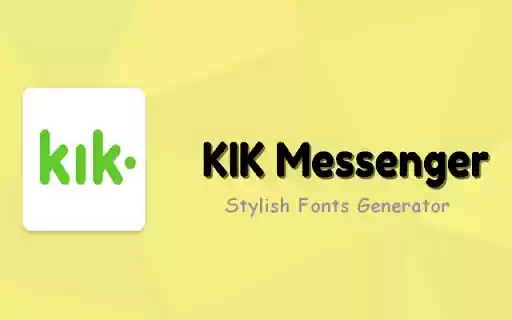 Kik Messenger stylish⚡ from Chrome web store to be run with OffiDocs Chromium online Kik Messenger stylish⚡ from Chrome web store to be run with OffiDocs Chromium online