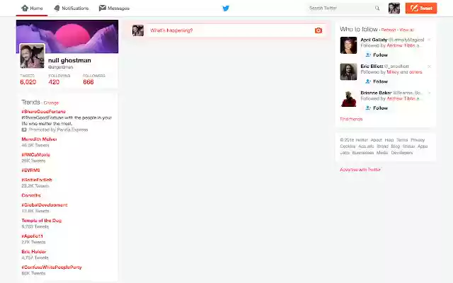 Elimine Tweet Stream de la tienda web de Chrome para ejecutarlo con OffiDocs Chromium en línea