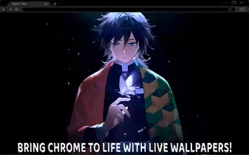 Kimetsu no Yaiba Live Wallpaper  from Chrome web store to be run with OffiDocs Chromium online