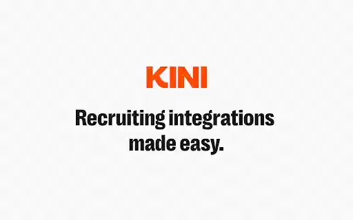 Kini Talent Sourcing Assistant  from Chrome web store to be run with OffiDocs Chromium online