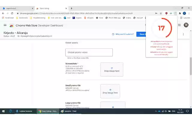 Kirjasto Aikaraja from Chrome web store to be run with OffiDocs Chromium online Kirjasto Aikaraja from Chrome web store to be run with OffiDocs Chromium online