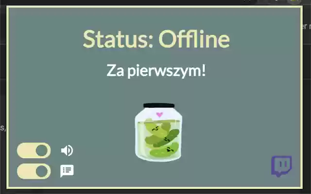 Kiszonki Notifier  from Chrome web store to be run with OffiDocs Chromium online