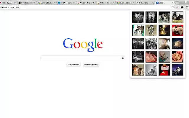 Kittens  from Chrome web store to be run with OffiDocs Chromium online
