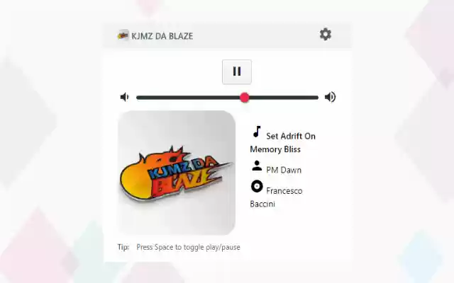 KJMZ DA BLAZE  from Chrome web store to be run with OffiDocs Chromium online