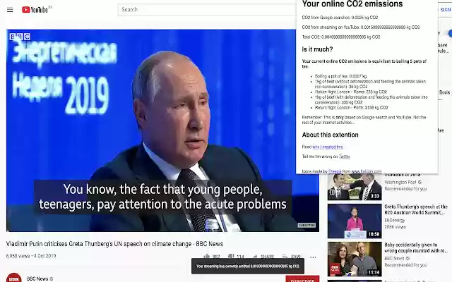 Klima: Your online carbon footprint from Chrome web store to be run with OffiDocs Chromium online Klima: Your online carbon footprint from Chrome web store to be run with OffiDocs Chromium online