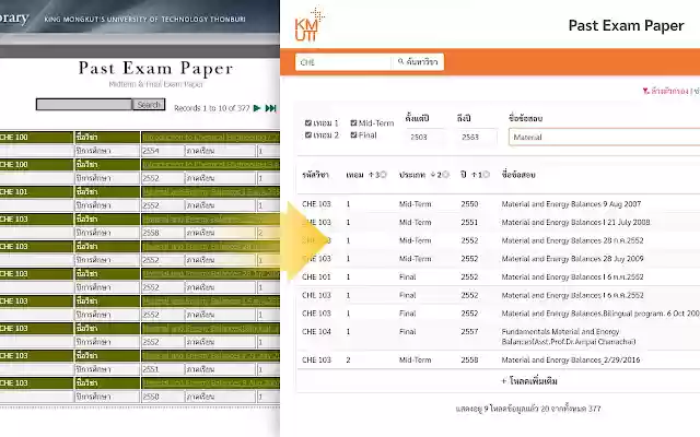 KMUTT PEP Enhancer  from Chrome web store to be run with OffiDocs Chromium online