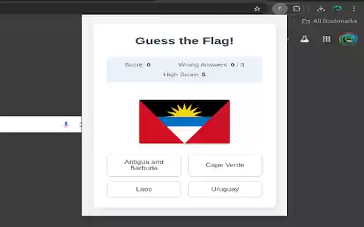 Know Your Flags  from Chrome web store to be run with OffiDocs Chromium online