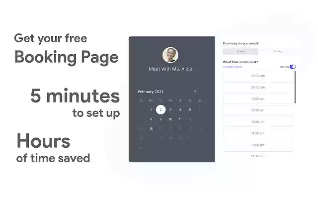 Koalendar: Free Appointment Booking Software  from Chrome web store to be run with OffiDocs Chromium online