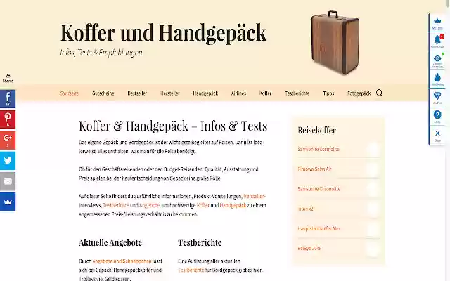 Koffer Tests  from Chrome web store to be run with OffiDocs Chromium online