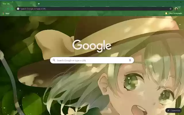 Koishi Geometric Green  from Chrome web store to be run with OffiDocs Chromium online