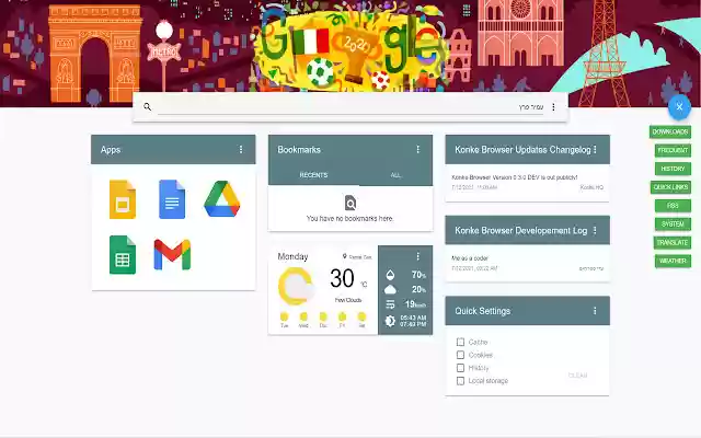 Konke Tab  from Chrome web store to be run with OffiDocs Chromium online