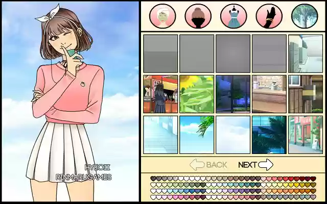 Korean Style dress up game from Chrome web store to be run with OffiDocs Chromium online Korean Style dress up game from Chrome web store to be run with OffiDocs Chromium online