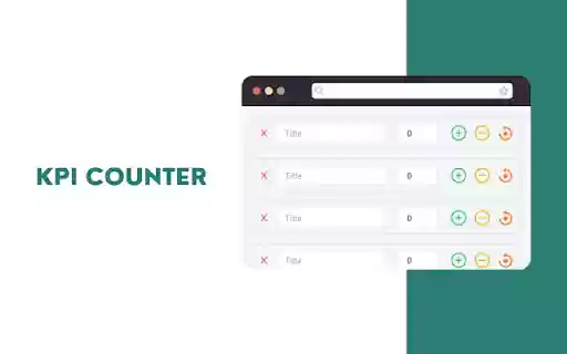 KPI Tracker | Tally Counter  from Chrome web store to be run with OffiDocs Chromium online