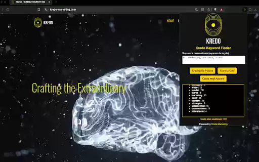 Kredo Competitor Keyword Finder  from Chrome web store to be run with OffiDocs Chromium online