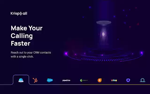 KrispCall Dialer  from Chrome web store to be run with OffiDocs Chromium online