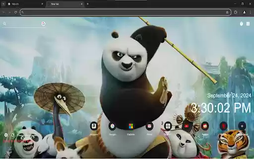 Kungfu Panda Background  from Chrome web store to be run with OffiDocs Chromium online