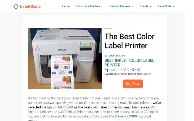 LabelBasic  from Chrome web store to be run with OffiDocs Chromium online