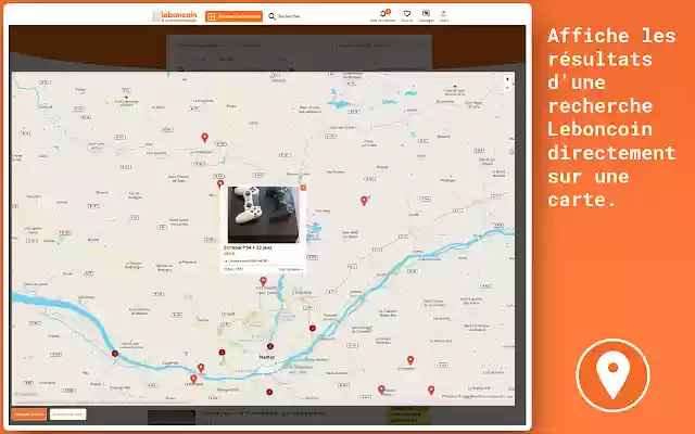 La Bonne Carte  from Chrome web store to be run with OffiDocs Chromium online