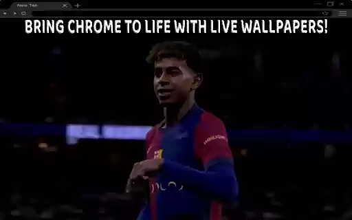 Lamine Yamal Amazing Skills Live Wallpaper  from Chrome web store to be run with OffiDocs Chromium online