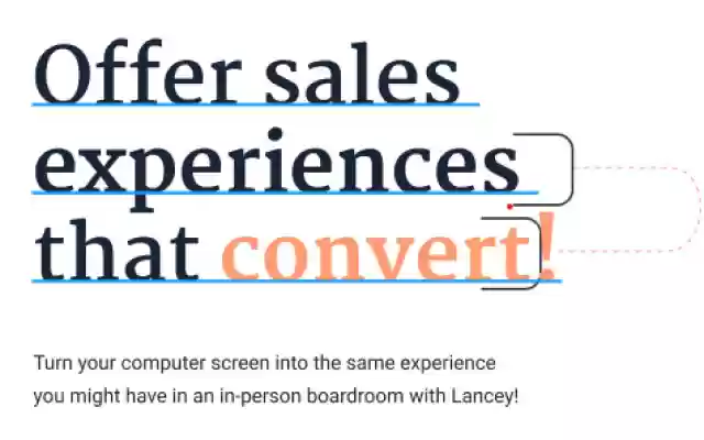 Lancey  from Chrome web store to be run with OffiDocs Chromium online