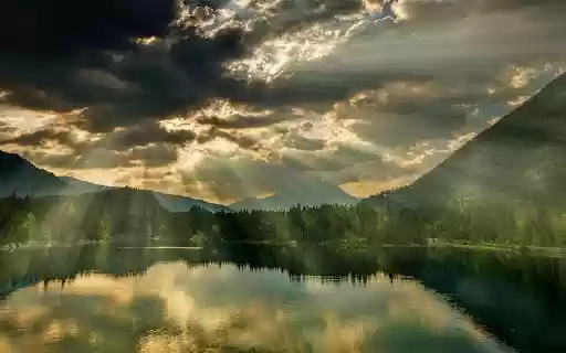 landscape lake sunlight  from Chrome web store to be run with OffiDocs Chromium online