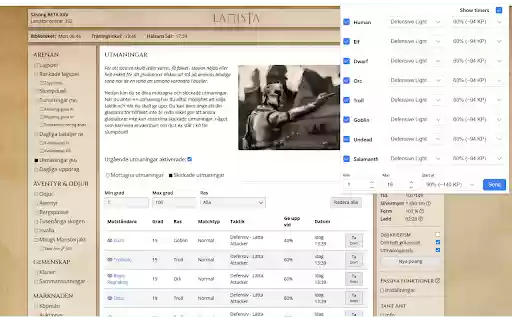 Lanista Helper  from Chrome web store to be run with OffiDocs Chromium online