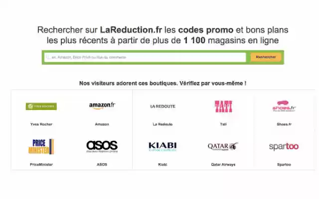 LaReduction.fr da Chrome Web Store para ser executado com OffiDocs Chromium online