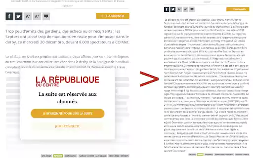 La rep Bypass PayWall  from Chrome web store to be run with OffiDocs Chromium online