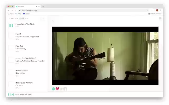 Later.fm  from Chrome web store to be run with OffiDocs Chromium online