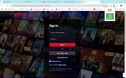 Layout Inspector from Chrome web store to be run with OffiDocs Chromium online Layout Inspector from Chrome web store to be run with OffiDocs Chromium online