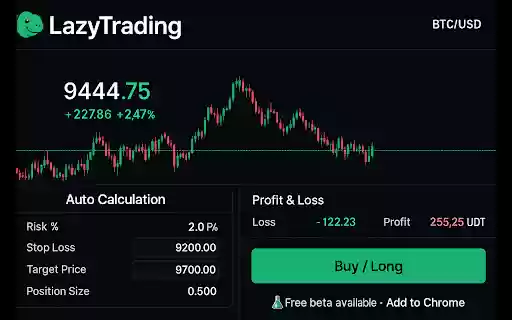 LazyTrading  from Chrome web store to be run with OffiDocs Chromium online