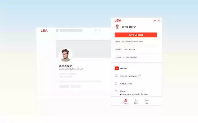 Lea  from Chrome web store to be run with OffiDocs Chromium online