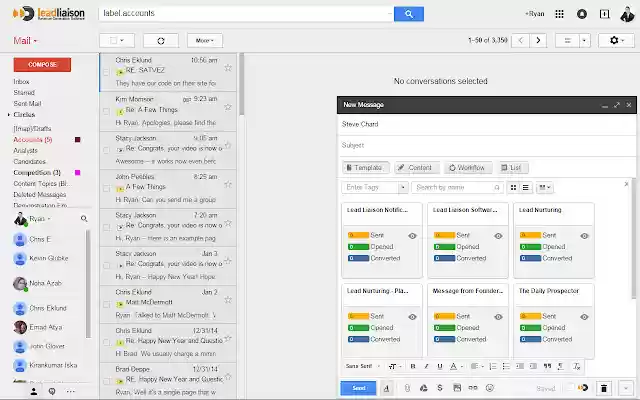Lead Liaison Send Track™ for Google Chrome from Chrome web store to be run with OffiDocs Chromium online Lead Liaison Send Track™ for Google Chrome from Chrome web store to be run with OffiDocs Chromium online
