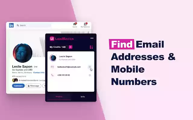 LeadRocks for LinkedIn: Profiles Scanner from Chrome web store to be run with OffiDocs Chromium online LeadRocks for LinkedIn: Profiles Scanner from Chrome web store to be run with OffiDocs Chromium online