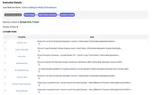LeadZLab Extension  from Chrome web store to be run with OffiDocs Chromium online