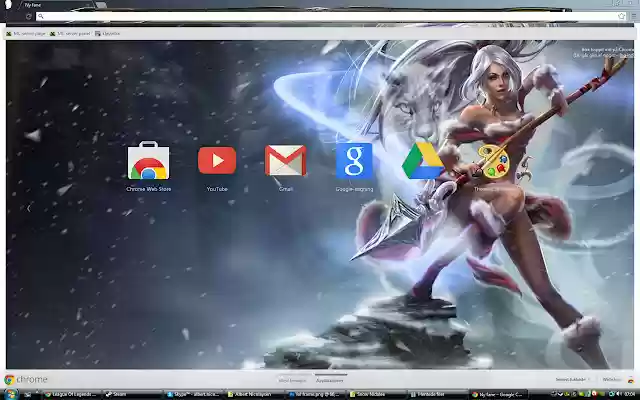 League Of Legends Snow Nidalee  from Chrome web store to be run with OffiDocs Chromium online