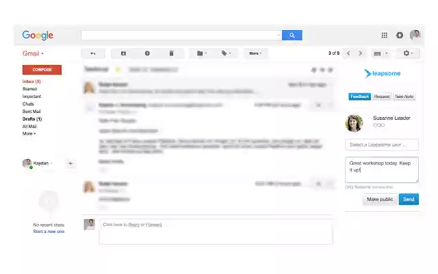 Leapsome  from Chrome web store to be run with OffiDocs Chromium online