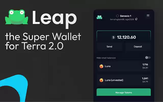 Leap Terra Wallet from Chrome web store to be run with OffiDocs Chromium online Leap Terra Wallet from Chrome web store to be run with OffiDocs Chromium online