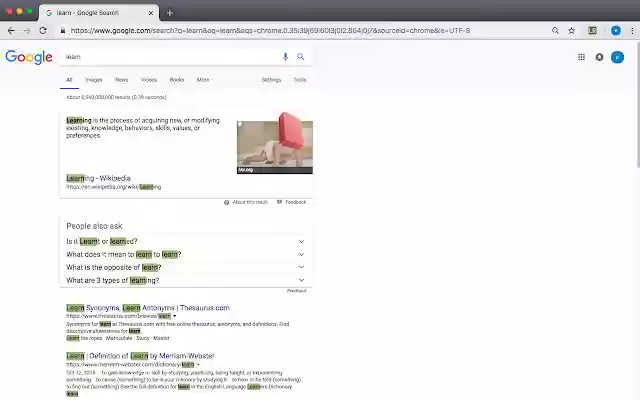 Learn by Reading  from Chrome web store to be run with OffiDocs Chromium online