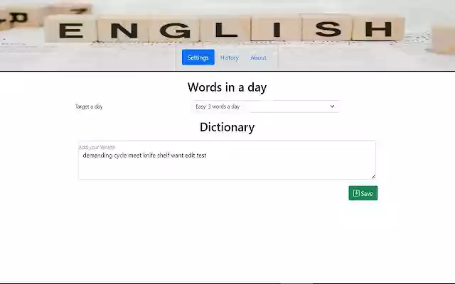 Learning English words from Chrome web store to be run with OffiDocs Chromium online Learning English words from Chrome web store to be run with OffiDocs Chromium online