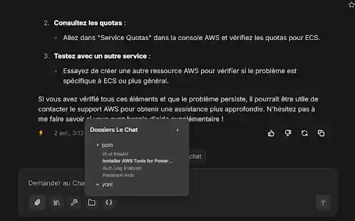 Le Chat+  from Chrome web store to be run with OffiDocs Chromium online
