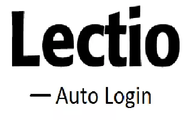 Lectio autologon from Chrome web store to be run with OffiDocs Chromium online Lectio autologon from Chrome web store to be run with OffiDocs Chromium online
