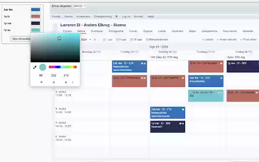 Lectio i farver  from Chrome web store to be run with OffiDocs Chromium online