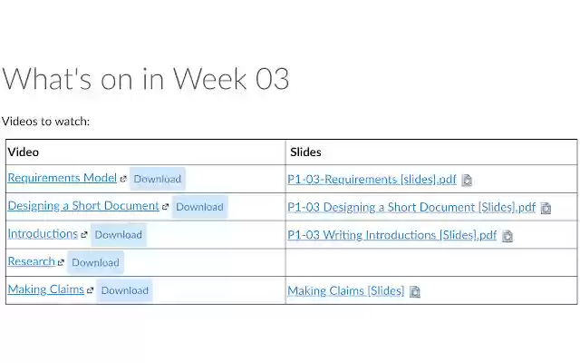 Lecture Downloader  from Chrome web store to be run with OffiDocs Chromium online