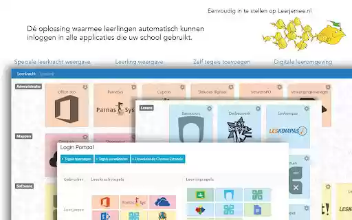 Leerjemee Quicklogin  from Chrome web store to be run with OffiDocs Chromium online