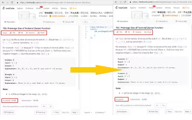 LeetCode Patch  from Chrome web store to be run with OffiDocs Chromium online