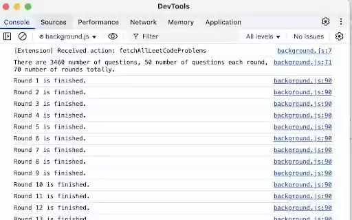 LeetCode Sync Extension  from Chrome web store to be run with OffiDocs Chromium online