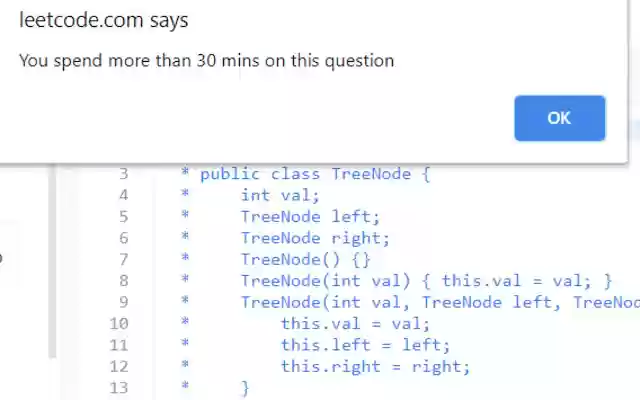 LeetCode Time Tracker  from Chrome web store to be run with OffiDocs Chromium online
